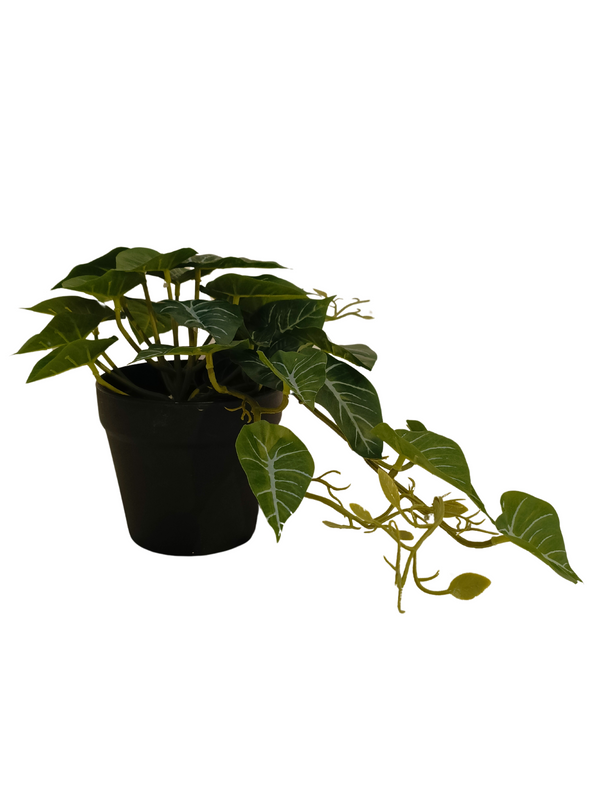 Hanging Leaves (Green with Realistic Veins) - Faux