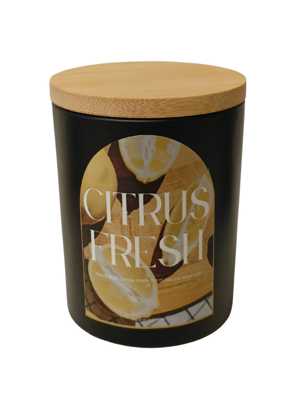 Citrus Fresh (150gr) - Fragrance Candle 