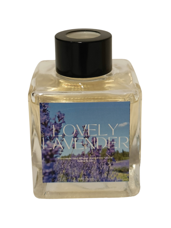 Lovely Lavender (100ml) - Square Clear Glass
