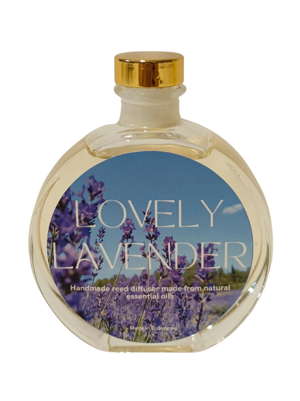 Lovely Lavender (100ml) - Sphere Clear Glass