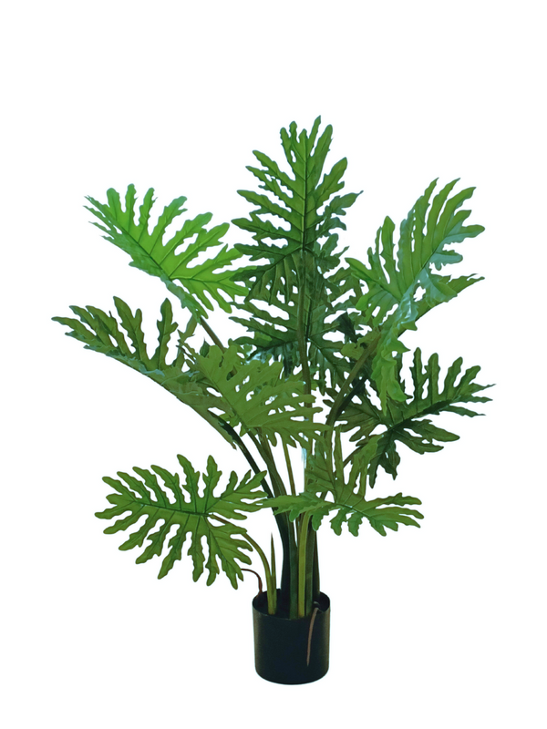 Split Leaf Philodendron Plant 4ft - Faux
