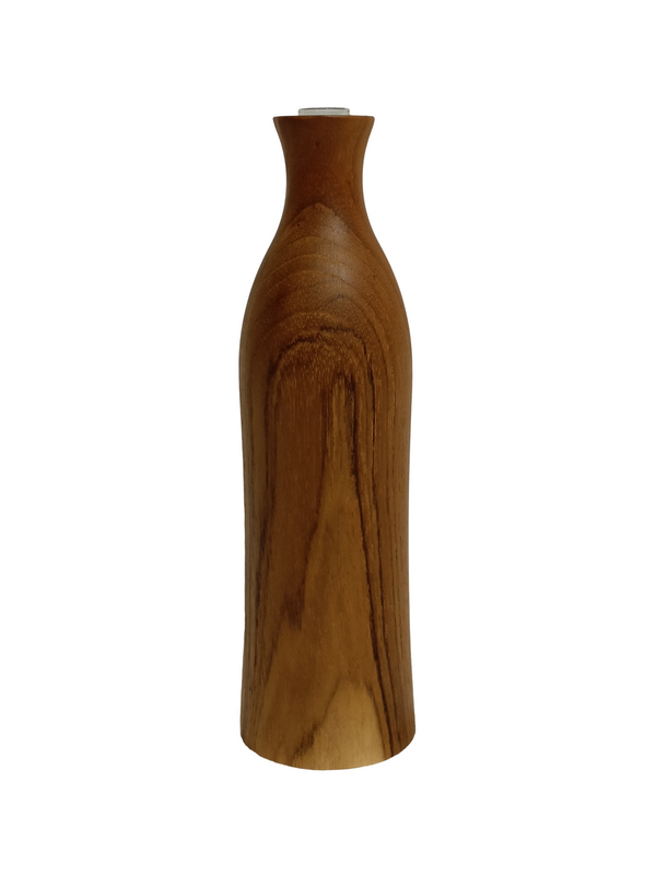 Flower Vase Decor - Teak (Teak Wood)