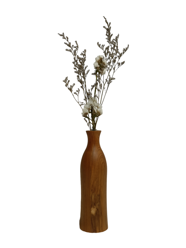 Flower Vase Decor - Teak (Teak Wood)