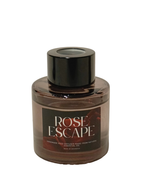 Rose Escape (50ml) - Round Amber Glass