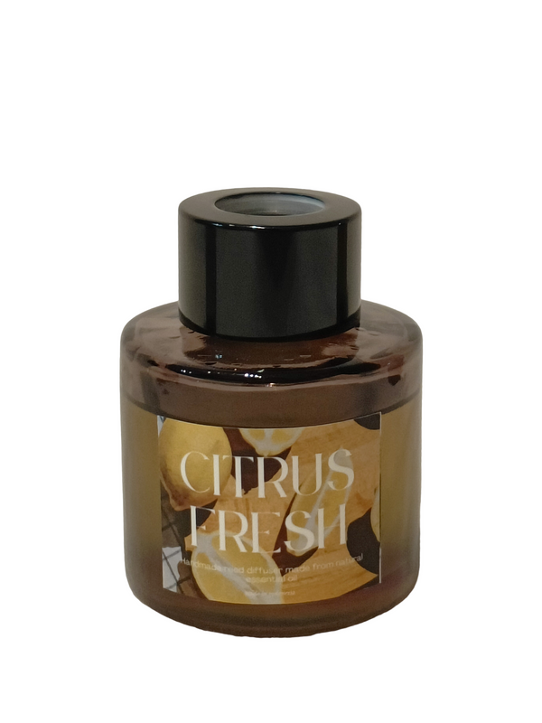 Citrus Fresh (50ml) - Round Amber Glass