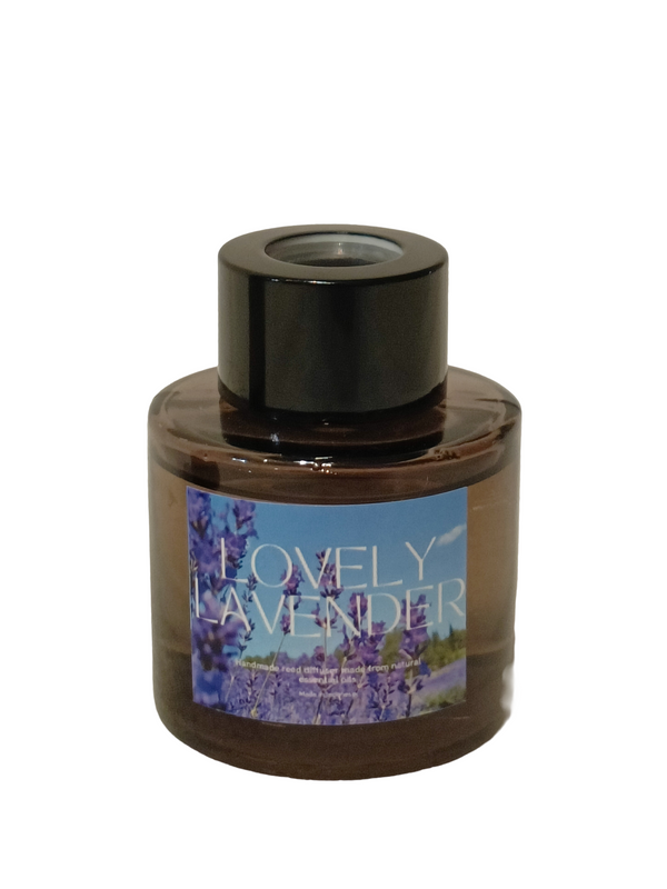 Lovely Lavender (50ml) - Round Amber Glass