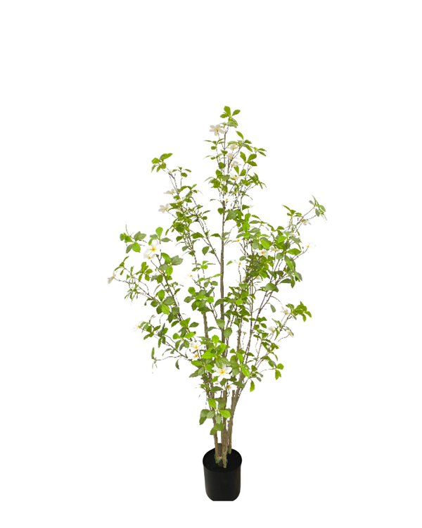 Gardenia Flower Plant 1.5m - Faux