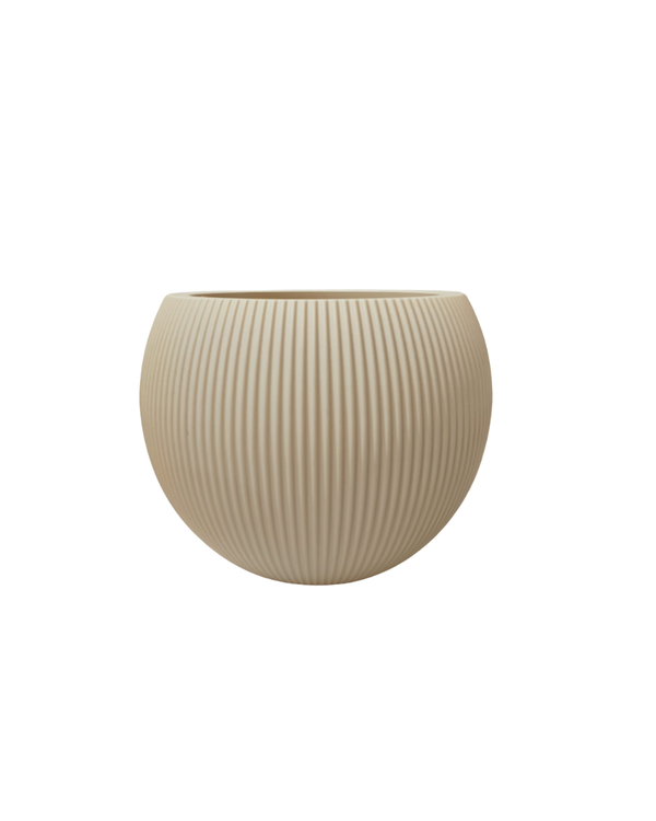 Oval Ripped Pot "SOLUS" Series