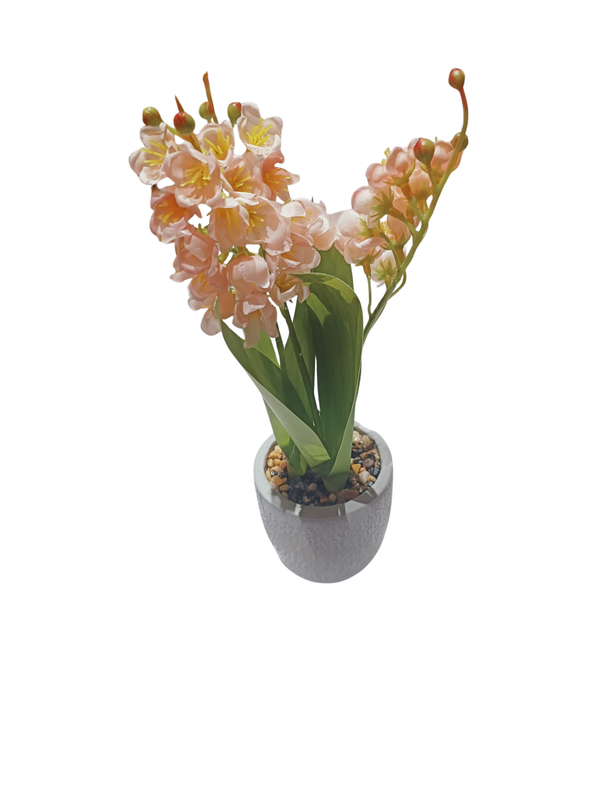 Lily Of The Valley Plant (Pink) - Faux