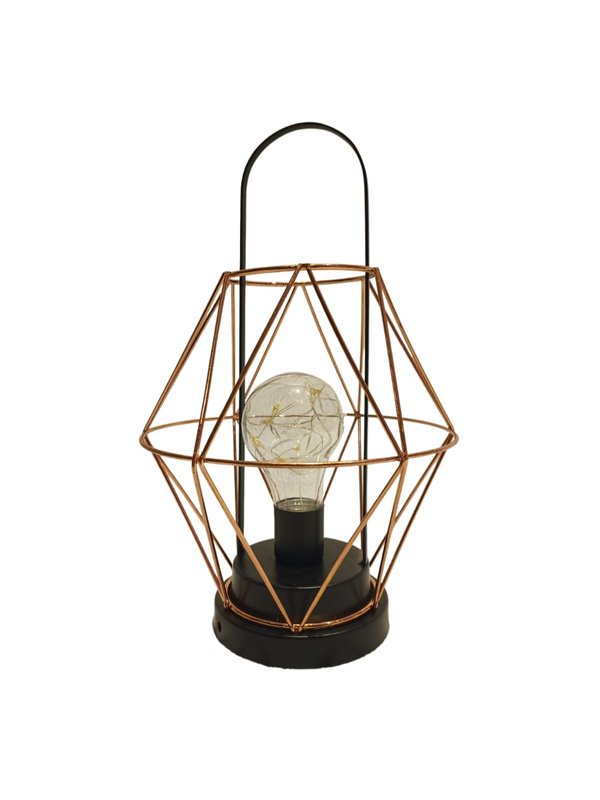 Rustic Table Lamp No.8 (Bronze/ Black)
